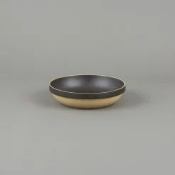 Hpb033 - Round Bowl Black O 8.5/8"