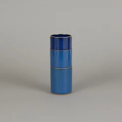 Hpk013 - Bowl Tall Gloss Blue O 3.3/8"
