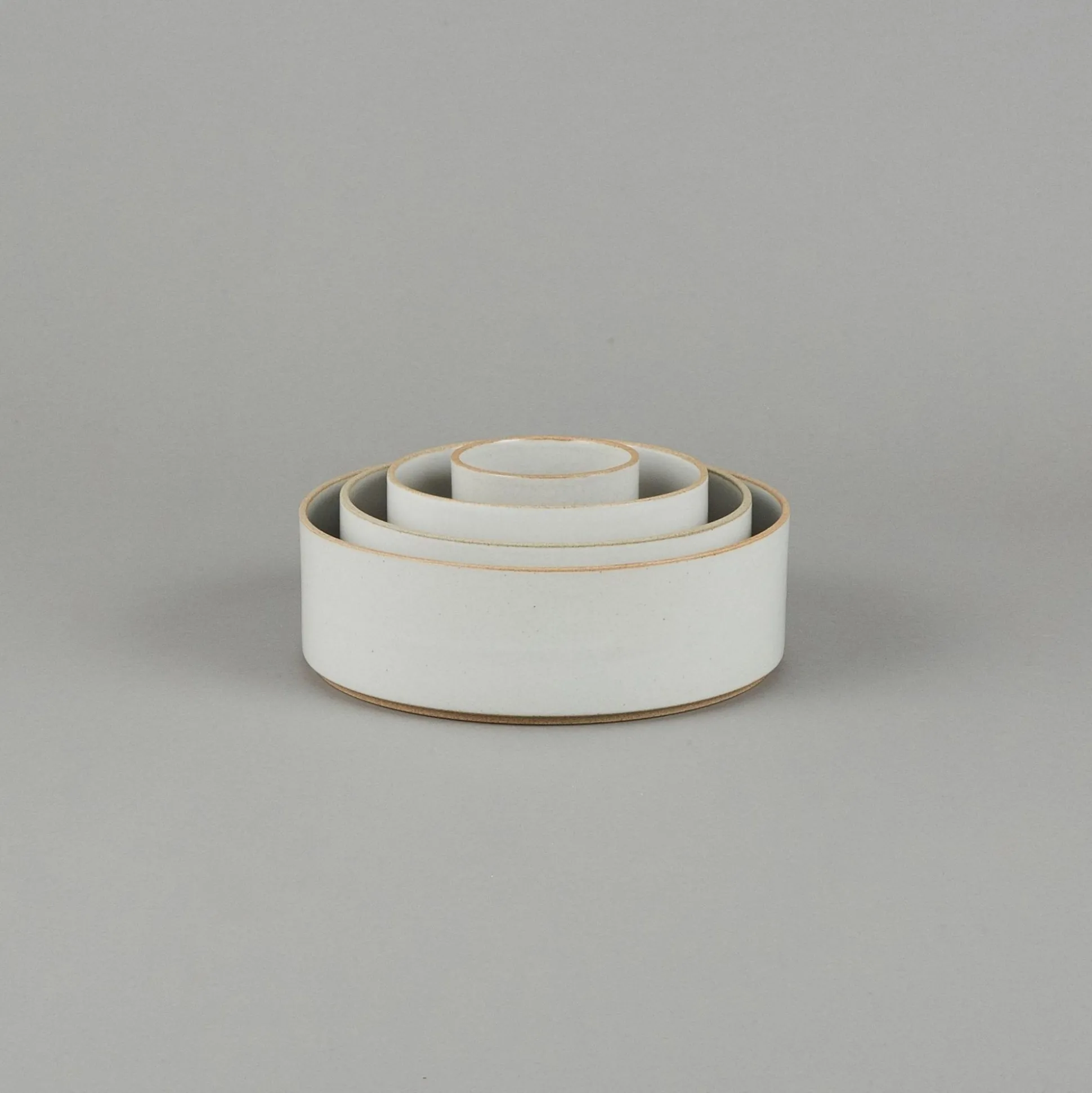 Hpm015 - Bowl Tall Gloss Gray O 7.3/8"