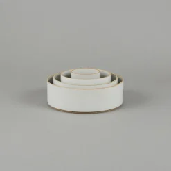 Hpm013 - Bowl Tall Gloss Gray O 3.3/8"