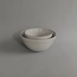 Hpm046 - Deep Round Bowl Gloss Gray Small O 5.5/8"
