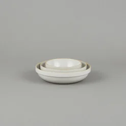 Hpm032 - Round Bowl Gloss Gray O 7.3/8"
