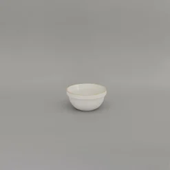 Hpm048 Gloss Gray Mid-Deep Round Bowl Small
