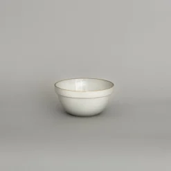 Hpm048 Gloss Gray Mid-Deep Round Bowl Small