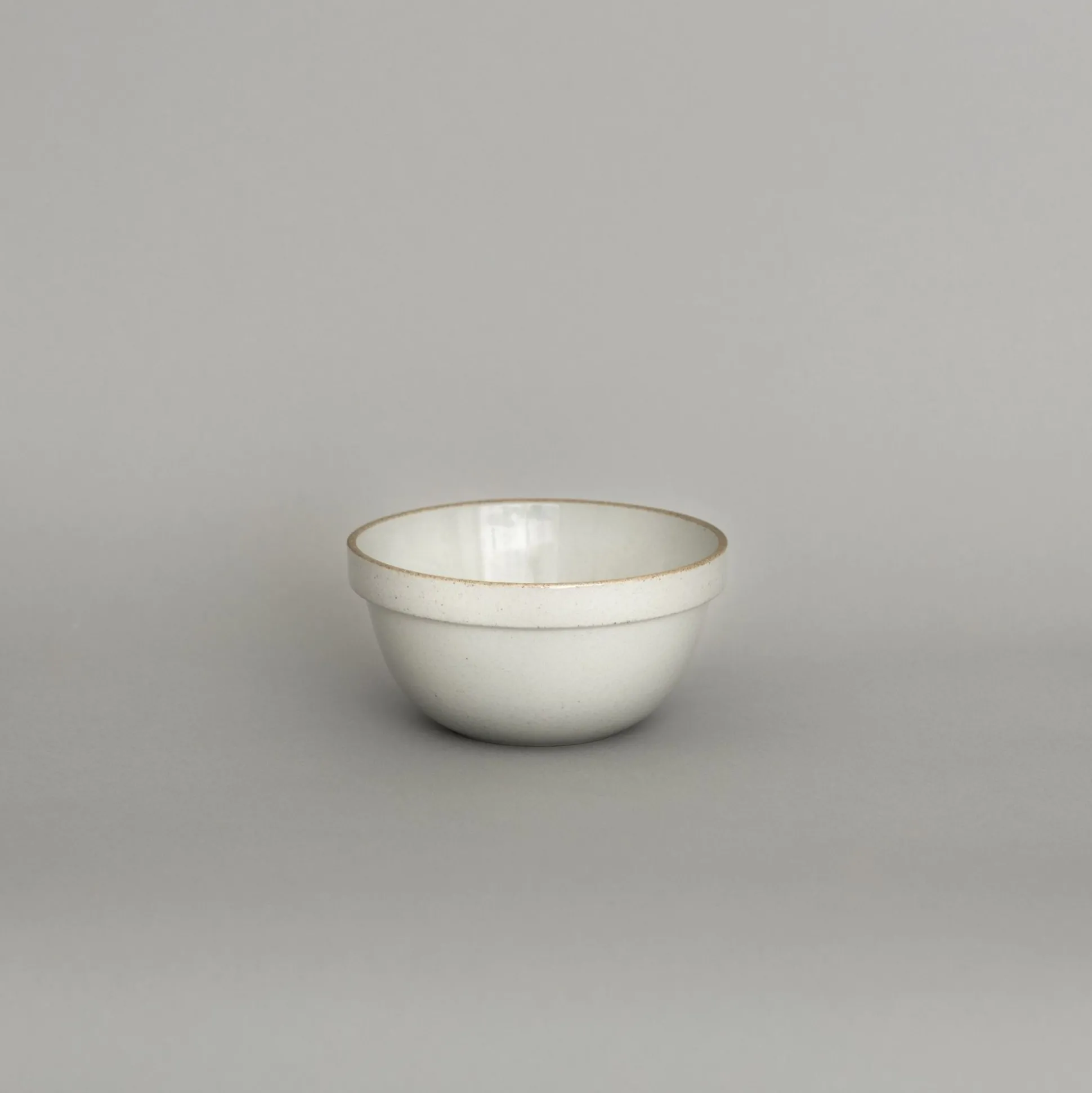Hpm048 Gloss Gray Mid-Deep Round Bowl Small