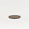 Hrn124 - Tray / Lid Dark Brown O 7.3/8"