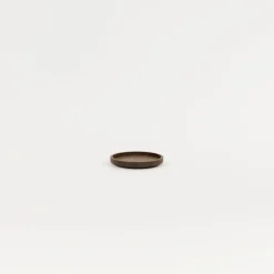 Hrn122 - Tray / Lid Dark Brown O 3.3/8"