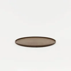 Hrn126 - Tray / Lid Dark Brown O 10"