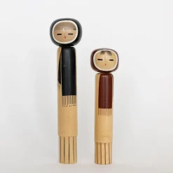 135 Japan Wood Object (Pair)