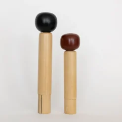 135 Japan Wood Object (Pair)