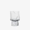 Kimura Crumple Stemmed Glass - Frosted