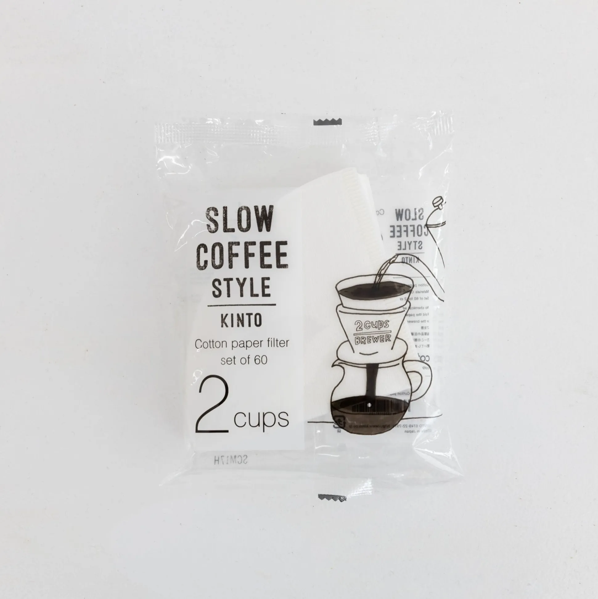 Kinto Scs Cotton Paper Filter 2 Cups
