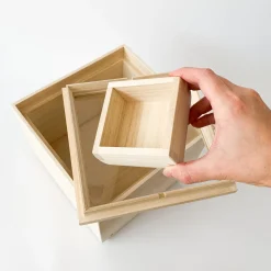 Kiri Wood Rice Container 3Kg [Ts841]