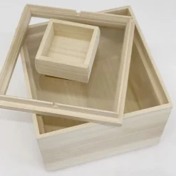 Kiri Wood Rice Container 3Kg [Ts841]