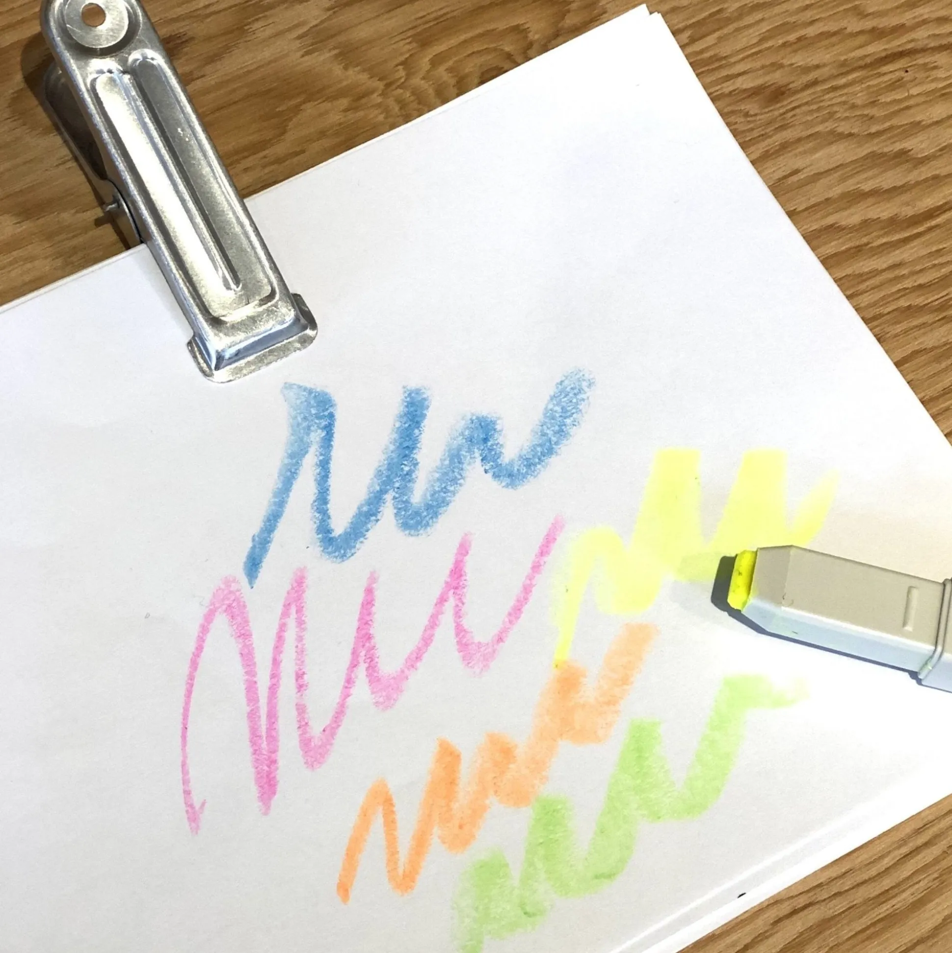 Kokuyo "Pasta" Markers - 5 Fluorescent Colors