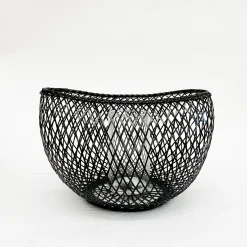 Kosuga Bamboo Flower Baskets - Mayu And Oboro