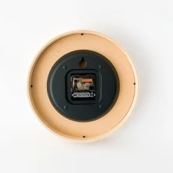 Lemnos Plywood Lines Clock Yk21-13