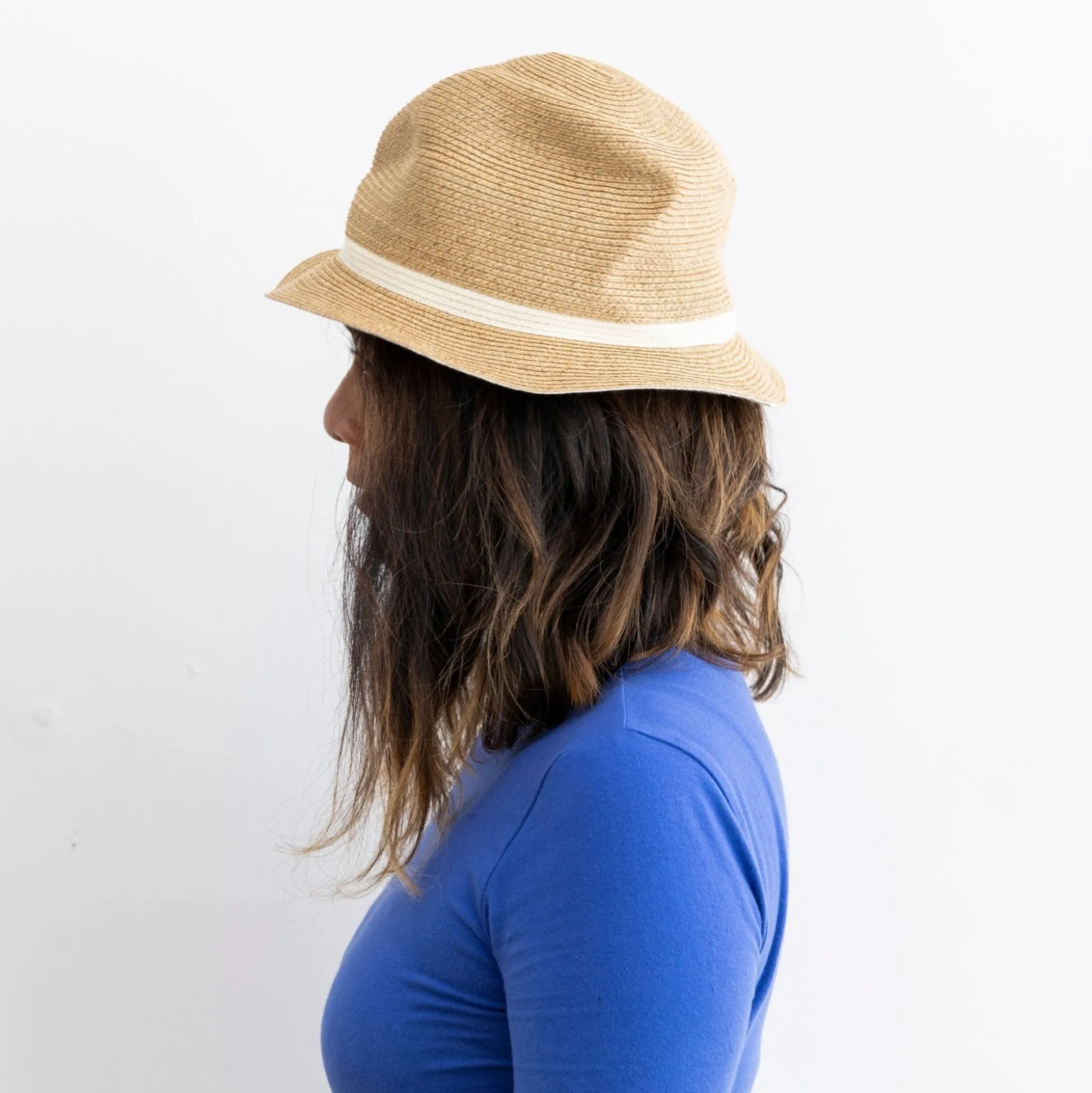 Mature Ha Box Hat - 4.5 Cm Brim