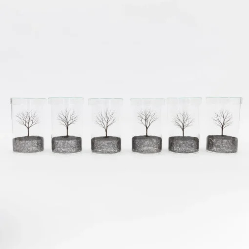 Mitsuru Koga Copper Wire Trees #1 - #6, 2023