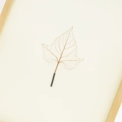 Mitsuru Koga Copper Wire Leaf #1, 2023