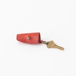 M-Piu Leather Conchiglia Key Case