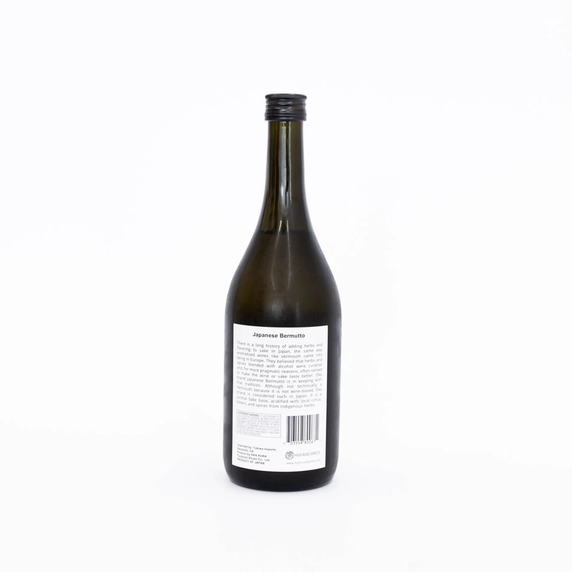 Oka Kura Sake Vermouth 'Japanese Bermutto'