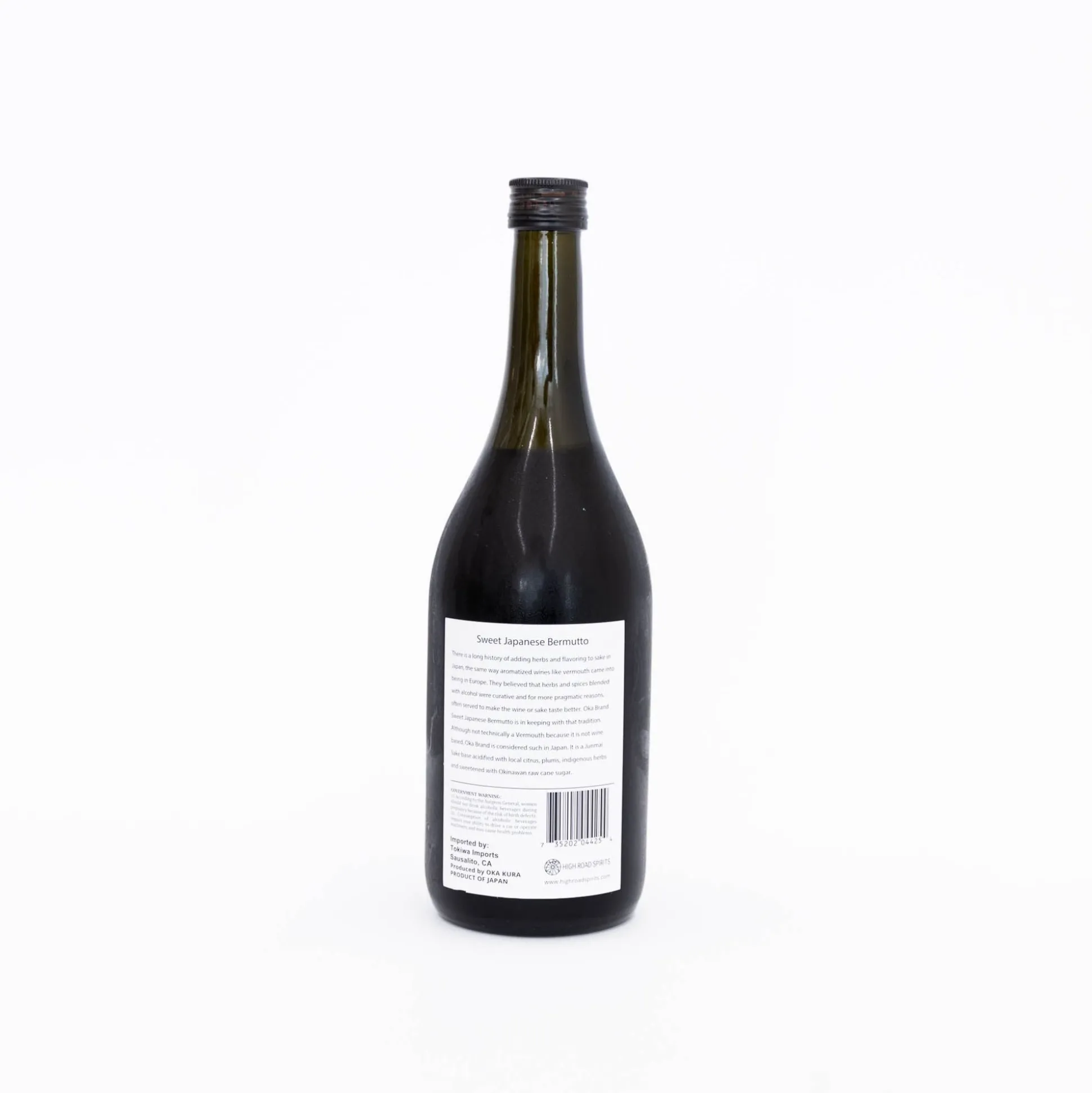 Oka Kura Sweet Sake Vermouth 'Japanese Bermutto'