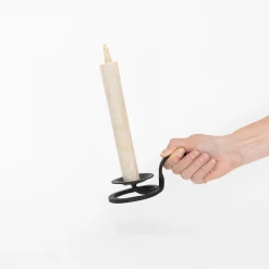 Omori Warosoku Cast Iron Candle Holder [300884 ]