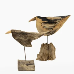 Osamu Harihara Driftwood Birds - Large