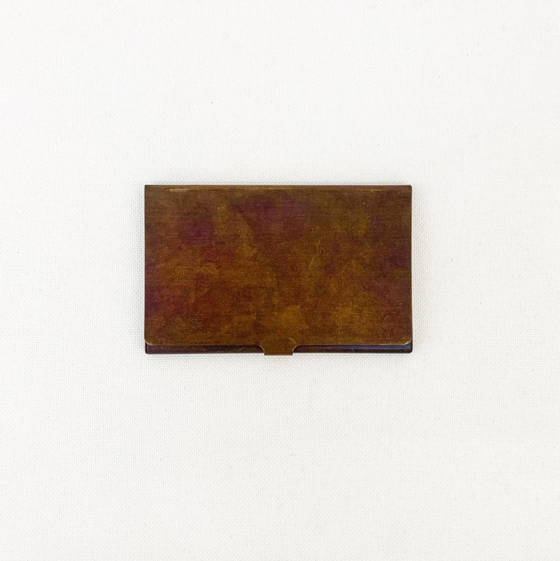 Picus Brass Card Case