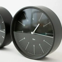 Riki Steel Clock Black Wr17-10
