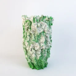 008 Ryota Akiyama Green Synthetic Sculpture