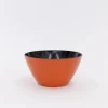 107 60'S, Bowl Small - Vermillion