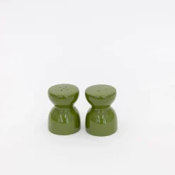 101 60'S, Salt And Pepper Shaker - Olive Green