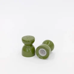 101 60'S, Salt And Pepper Shaker - Olive Green