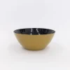 110 60'S, Wooden Bowl Large - Mustard