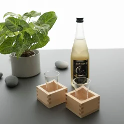 Sake Gift Set - Mb Junmai Genshu + Kimasu And Glass 2 Sets