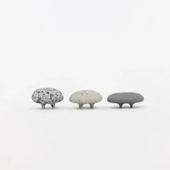 Sea Stone Vases And Sea Stone With Legs By Mitsuru Koga
