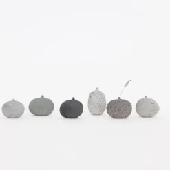 Sea Stone Vases And Sea Stone With Legs By Mitsuru Koga