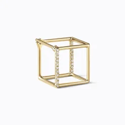 Shihara Diamond Square Earring 10 (01)