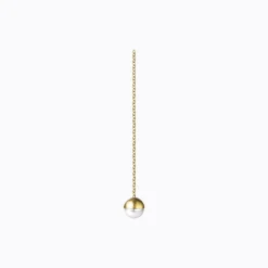 Shihara Half Pearl Chain Earring 0°