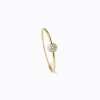 Shihara One-Stone Hoop Earring 02