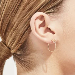 Shihara Twist Round Earring 02