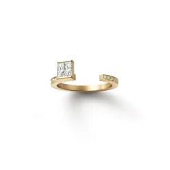 Shihara Two Stone Diamond Bond Ring 03