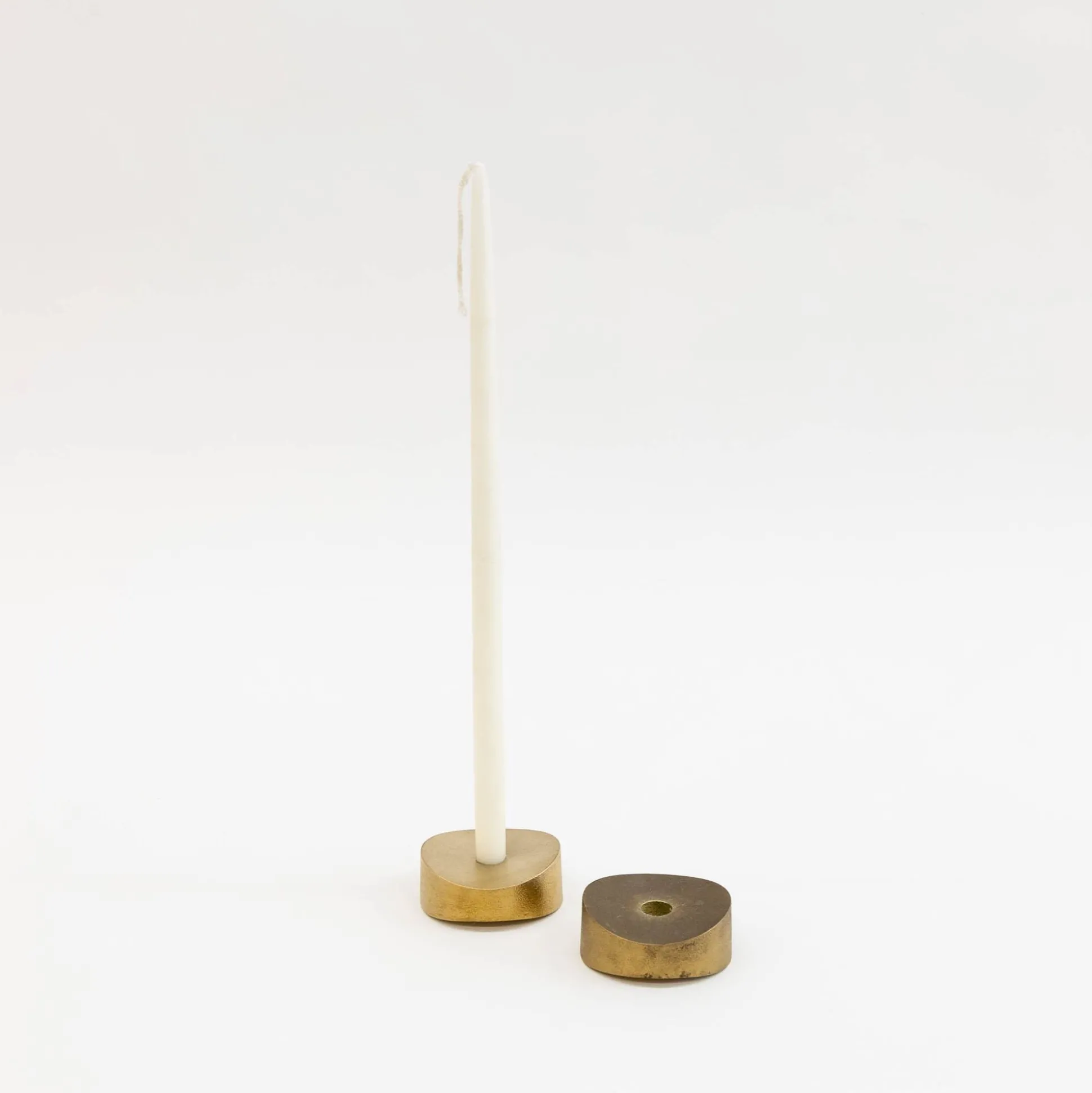 S/N Brass +/- Candle Stand (Sold Separately)