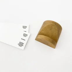 S/N Brass Card Holder