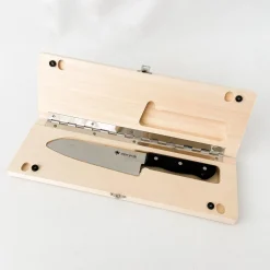 Snow Peak Cutting Board & Knife Set (L)