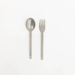Snow Peak Titanium Fork & Spoon Set