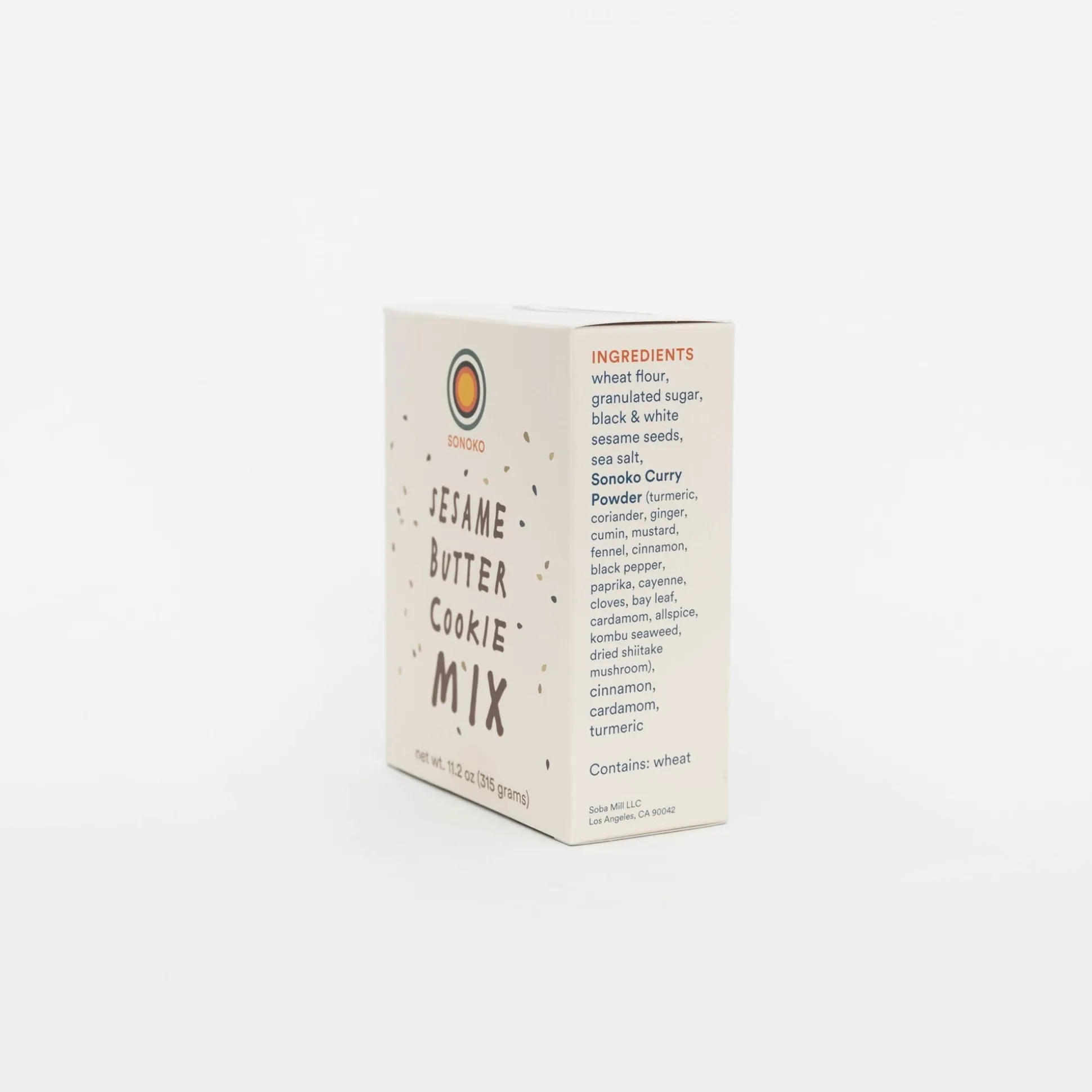 Sonoko Sesame Butter Cookie Mix
