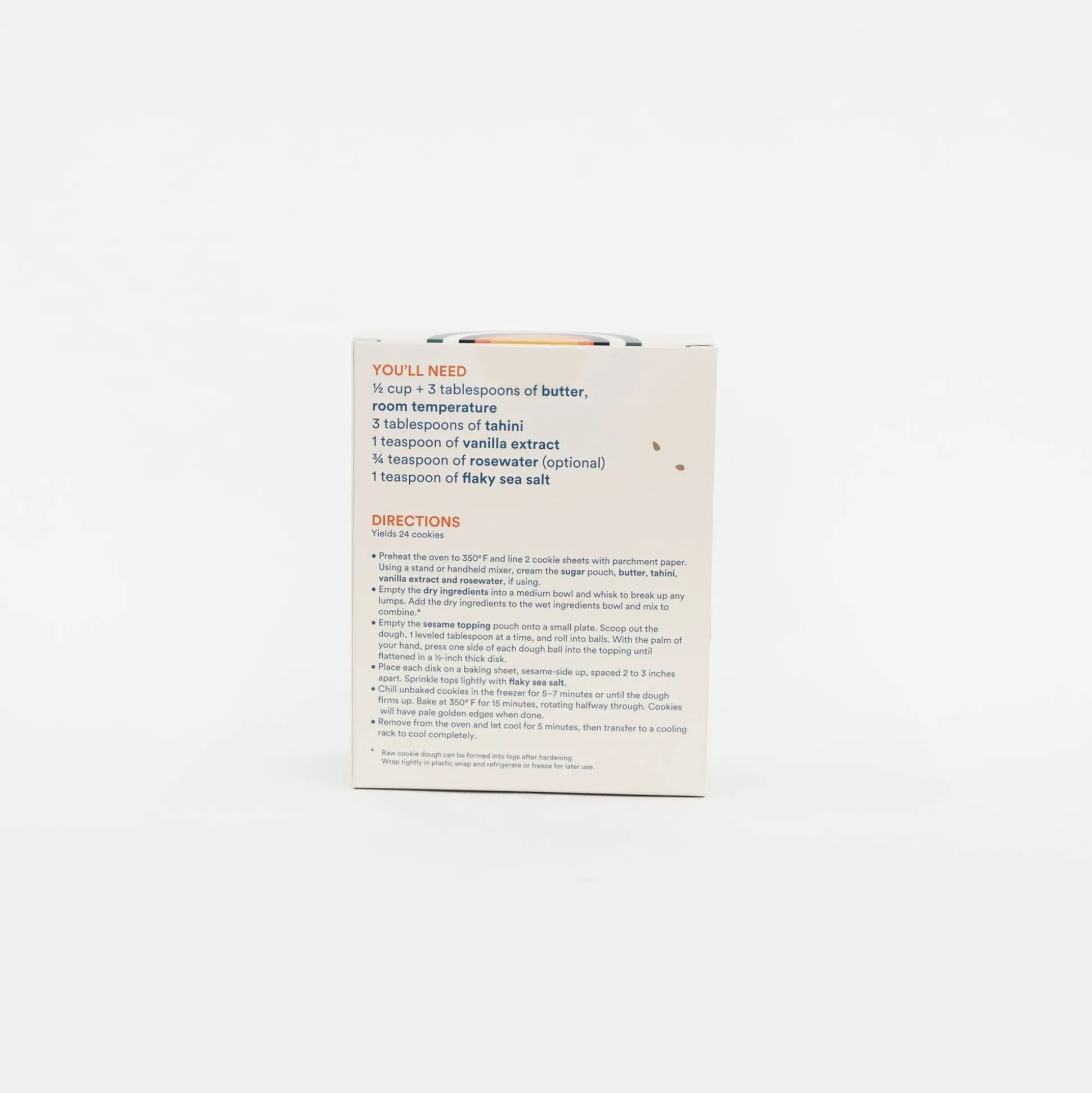 Sonoko Sesame Butter Cookie Mix